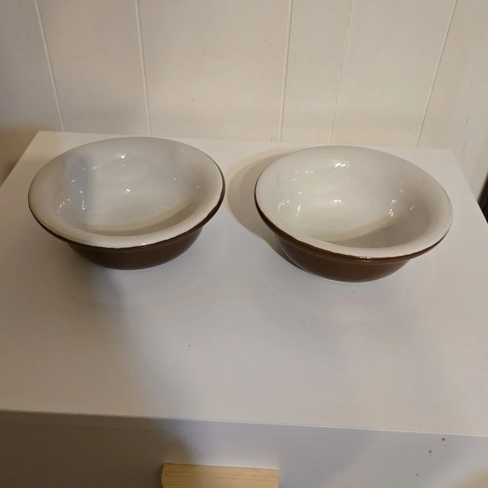 Vintage Hall China Set/2  Bowls - Picture 14 of 16